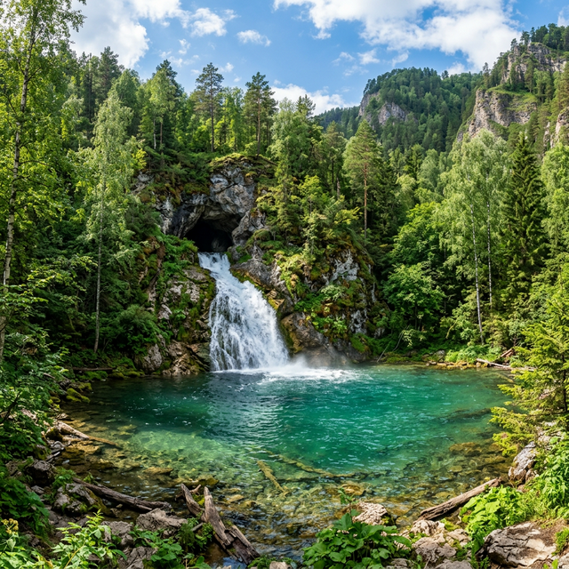 Водопад Атыш
